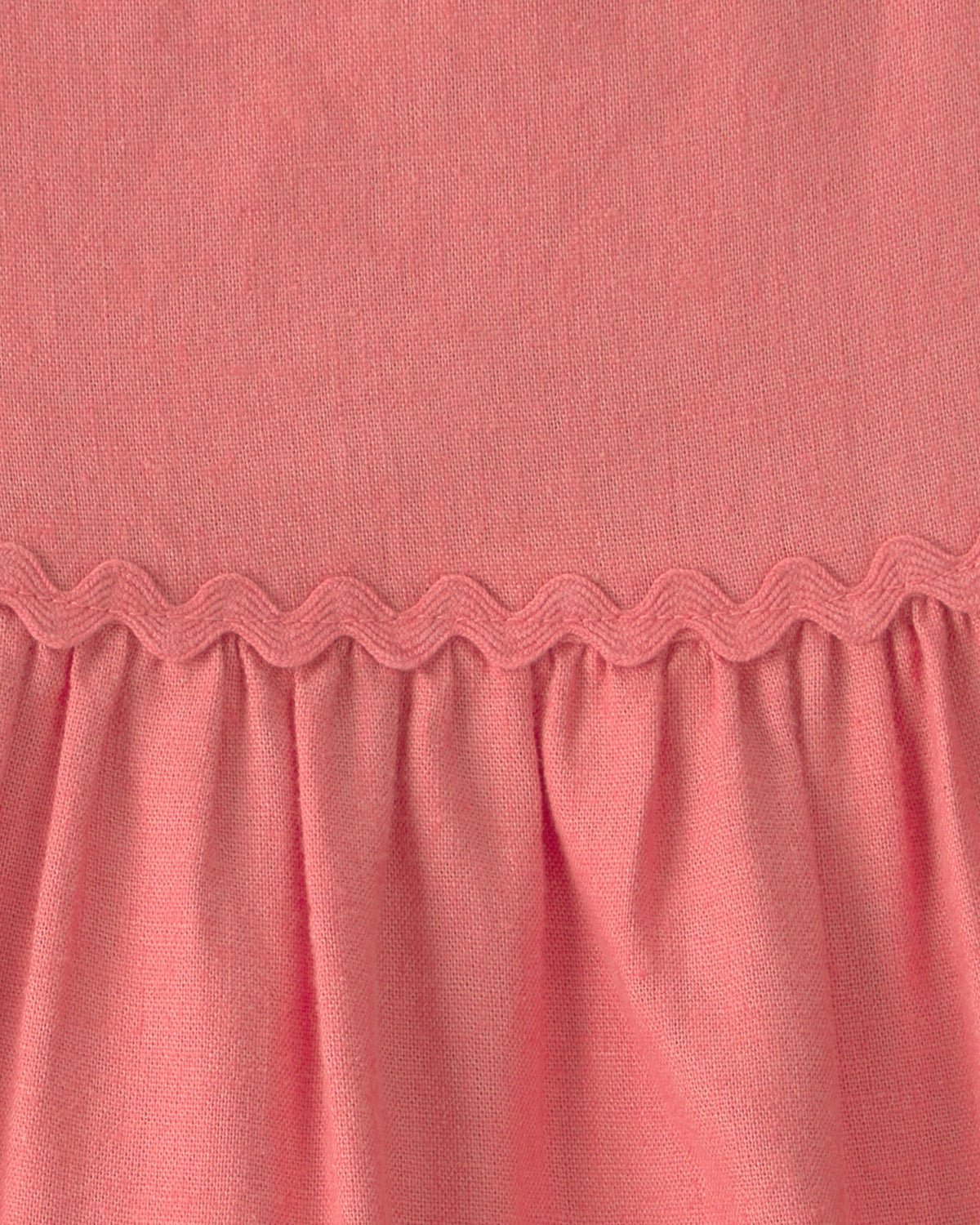 Vestido de Olanes en Capas - Naranja