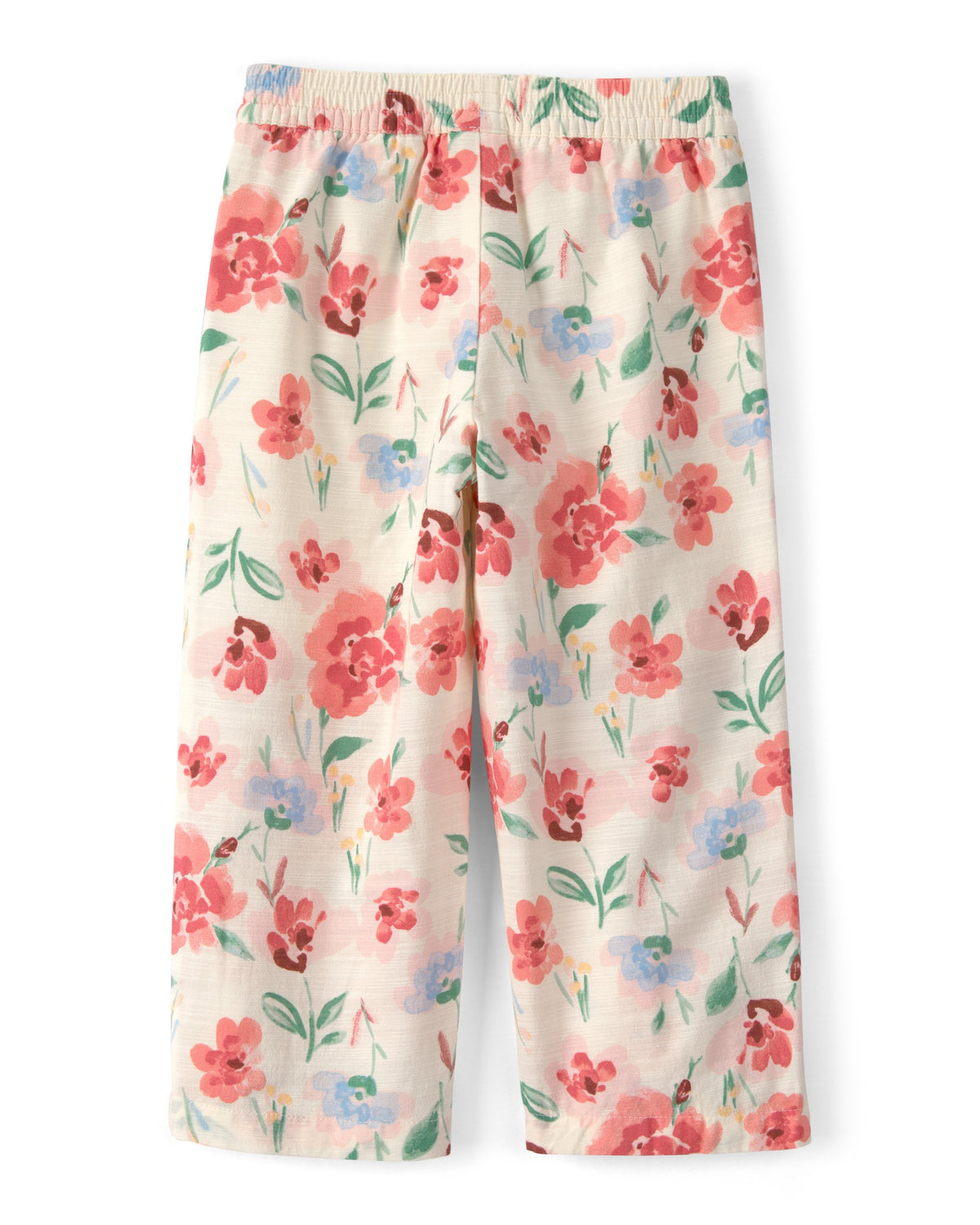 Pantalón Floral Crema - Multi
