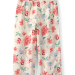 Pantalón Floral Crema - Multi