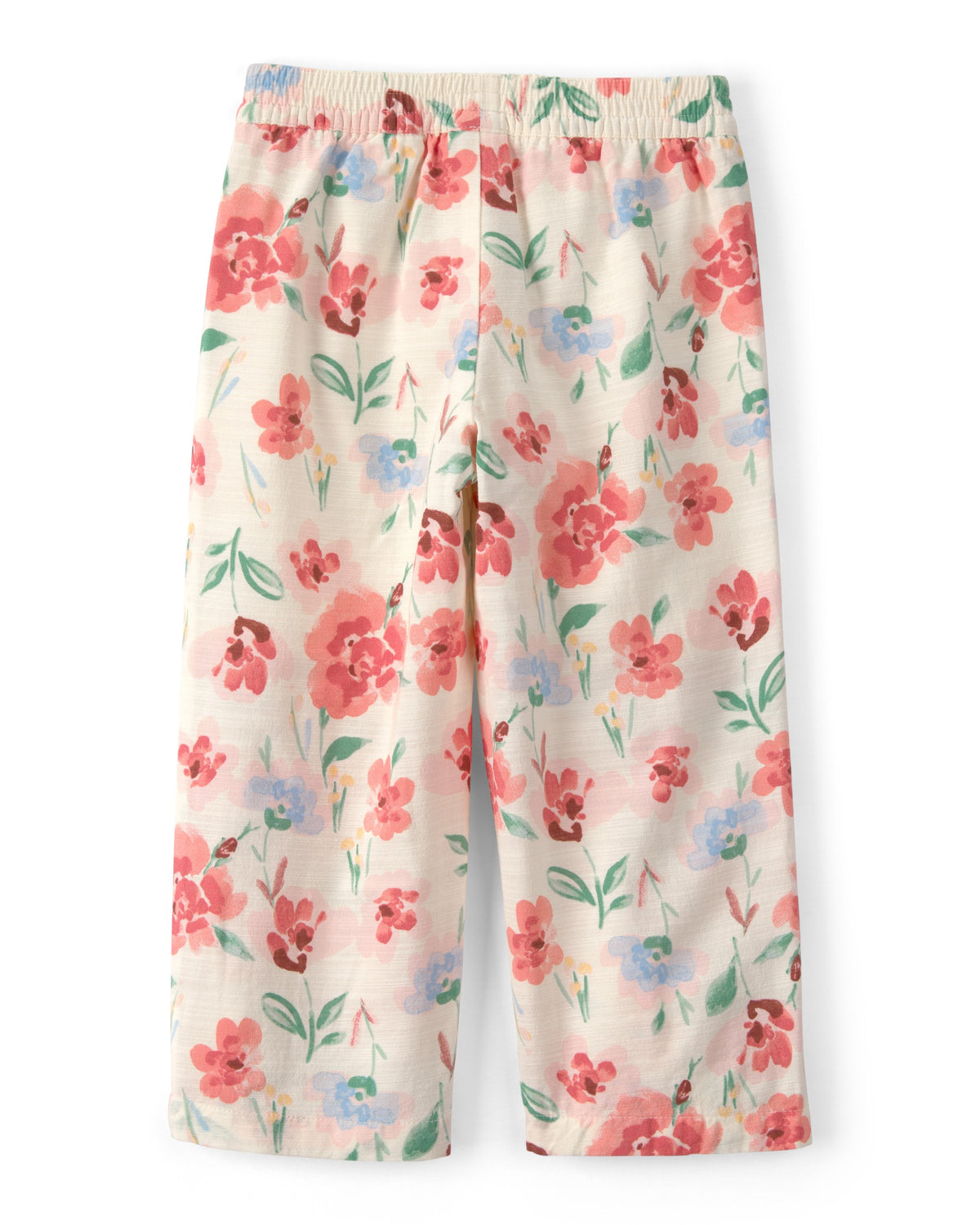 Pantalón Floral Crema - Multi
