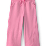 Pantalón de Pierna Ancha de Felpa Francesa - Rosado