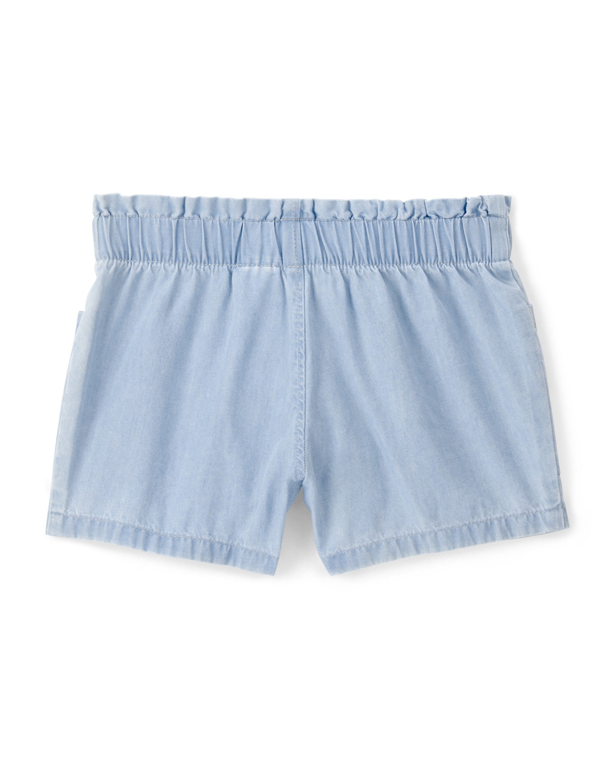 Short Chambray Azul