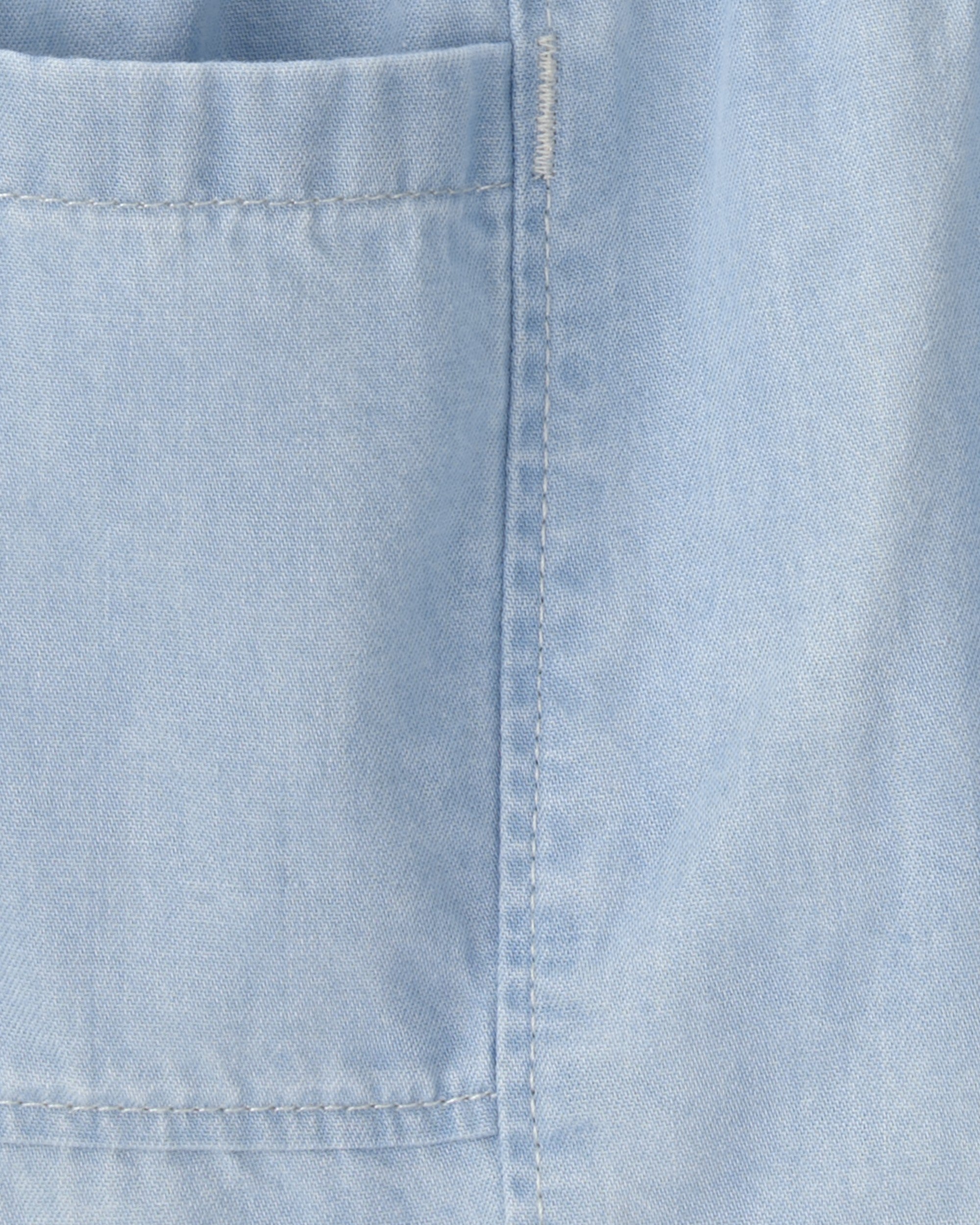 Short Chambray Azul