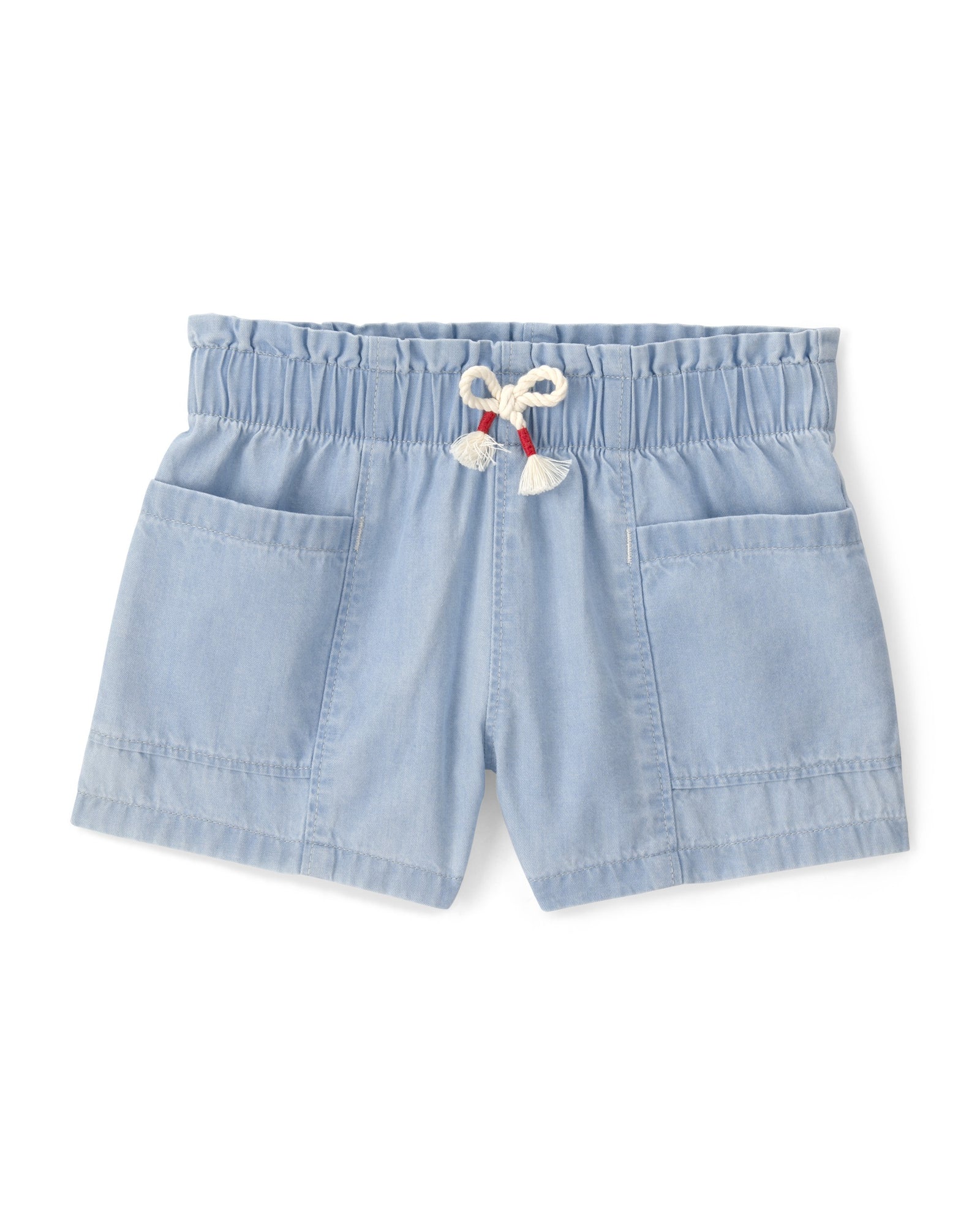 Short Chambray Azul