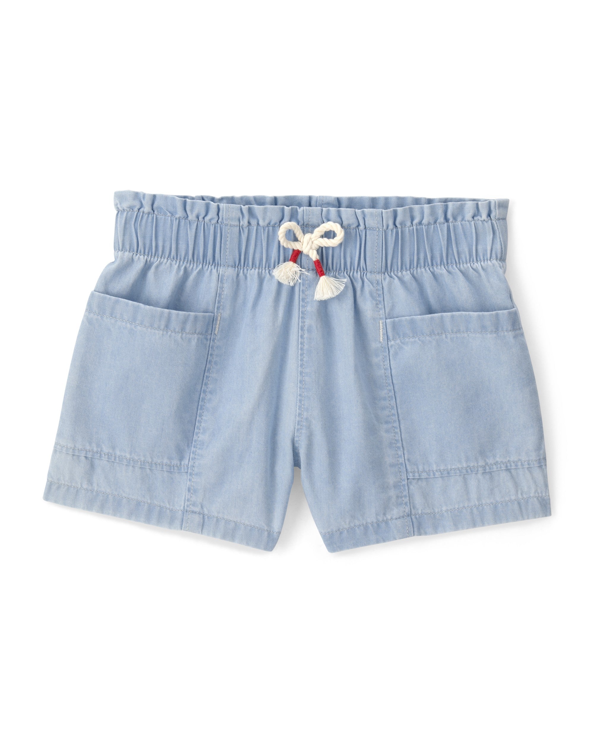 Short Chambray Azul