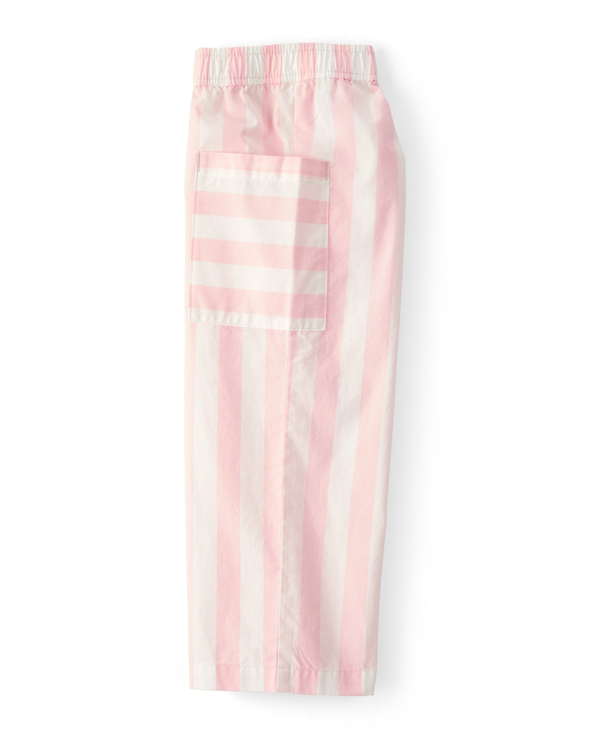 Pantalón - Rayas Rosa/Marfil