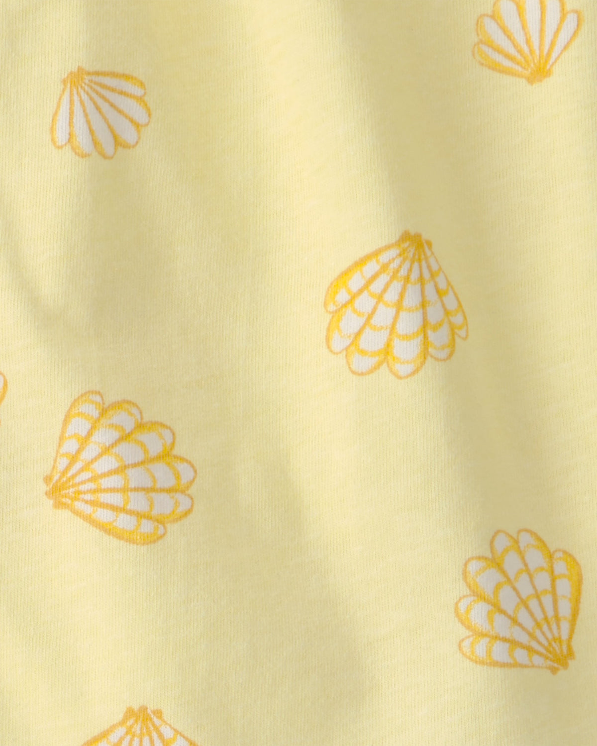 Conjunto De 2 Piezas De Playera Con Conchitas Y Short - Multi