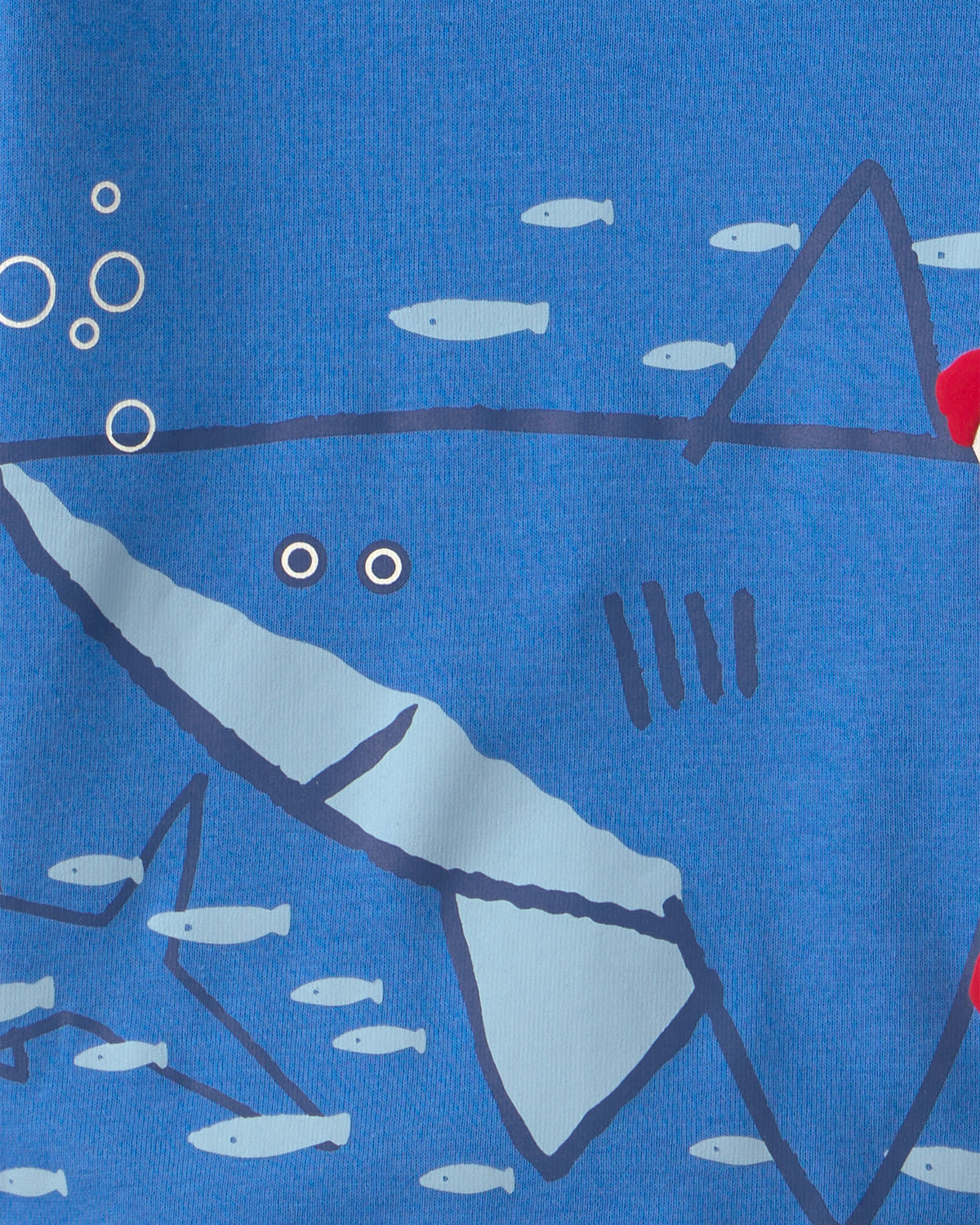 Pijama De 4 Piezas 100% Algodón De Ajuste Ceñido Y Tiburones - Multi