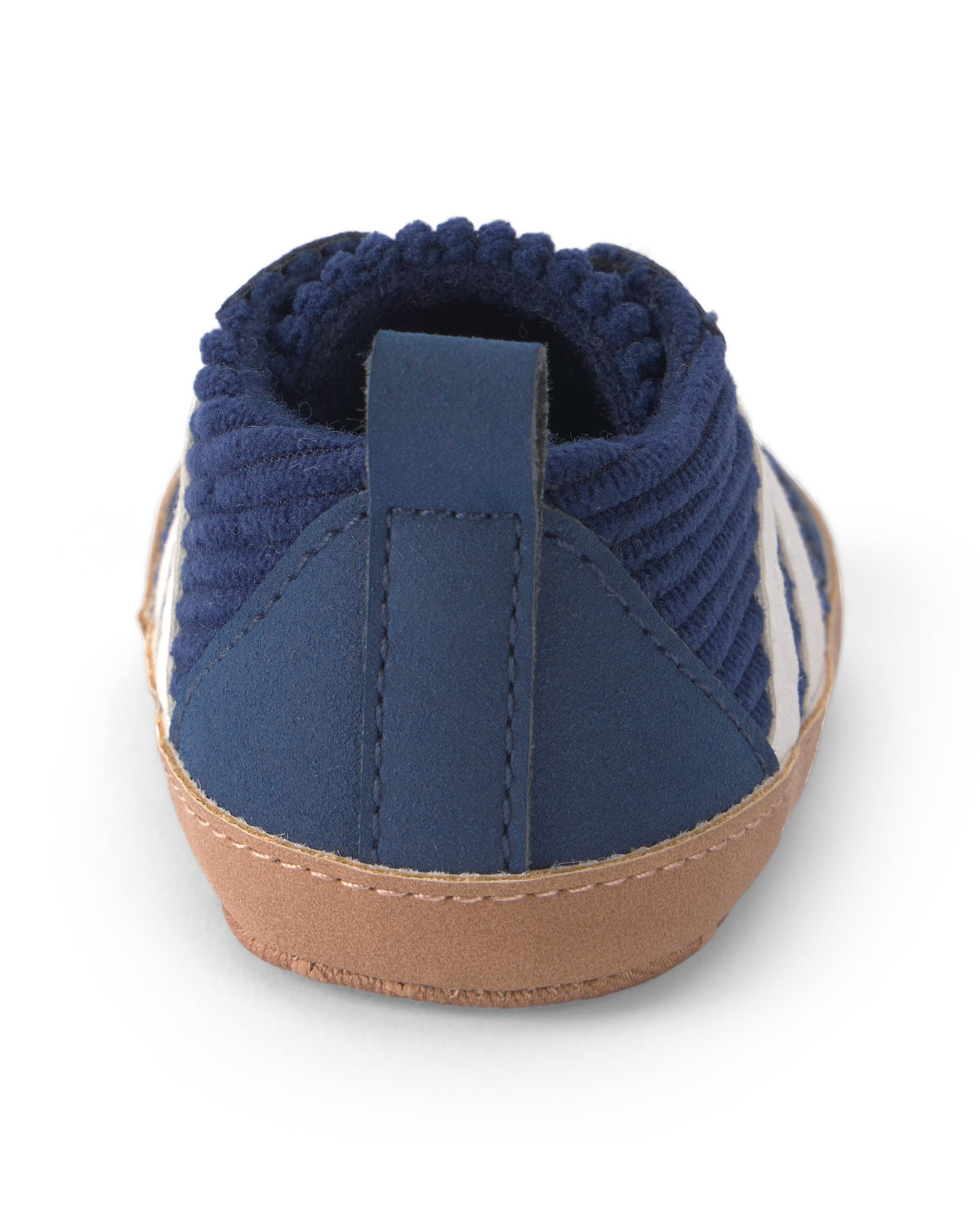 Zapatillas a rayas - azul marino