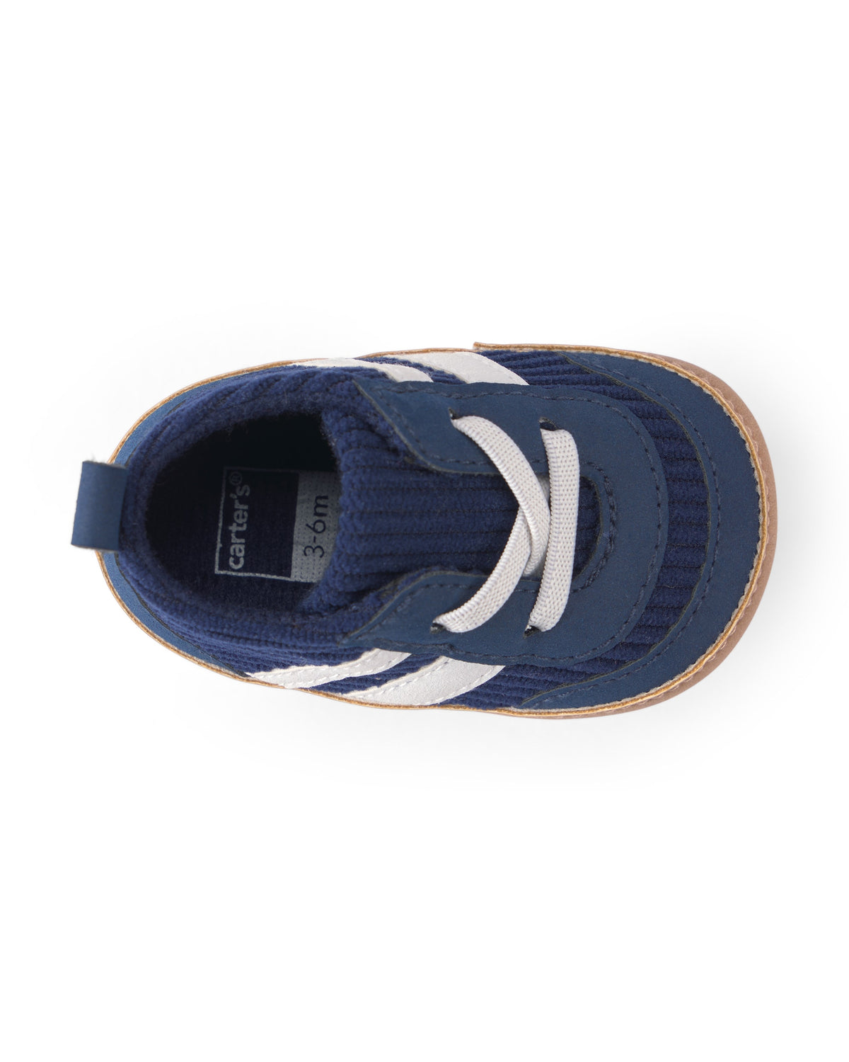 Zapatillas a rayas - azul marino